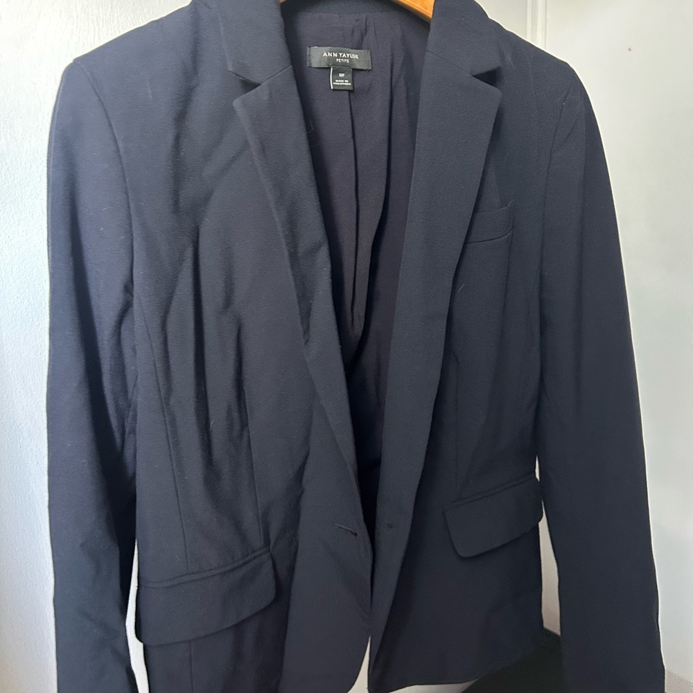 Ann Taylor Navy Blazer